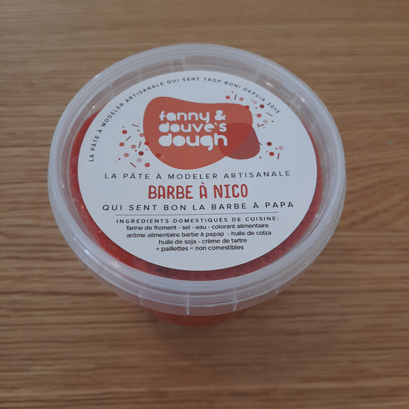 Pâte à modeler artisanale - Barbe à Nico