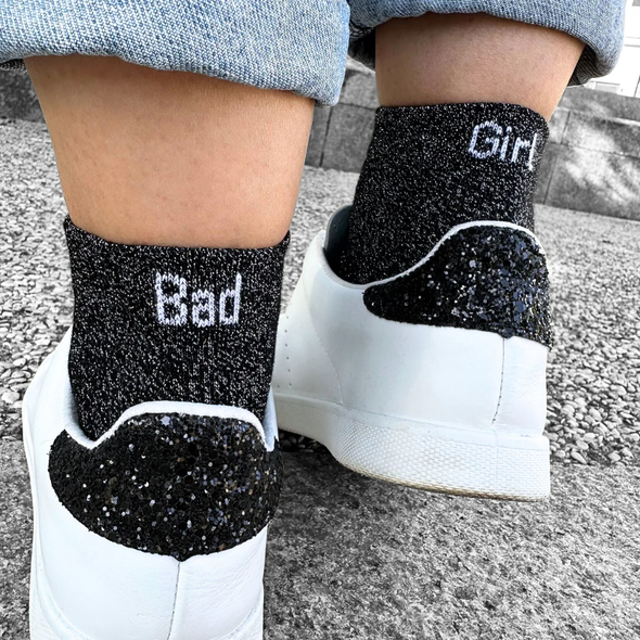 Chaussettes dépareillées Bad Girl