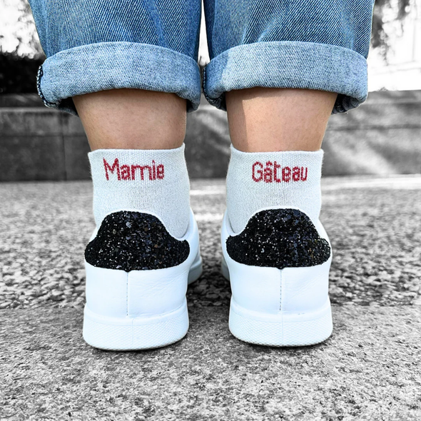 Chaussettes dépareillées Mamie Gâteau