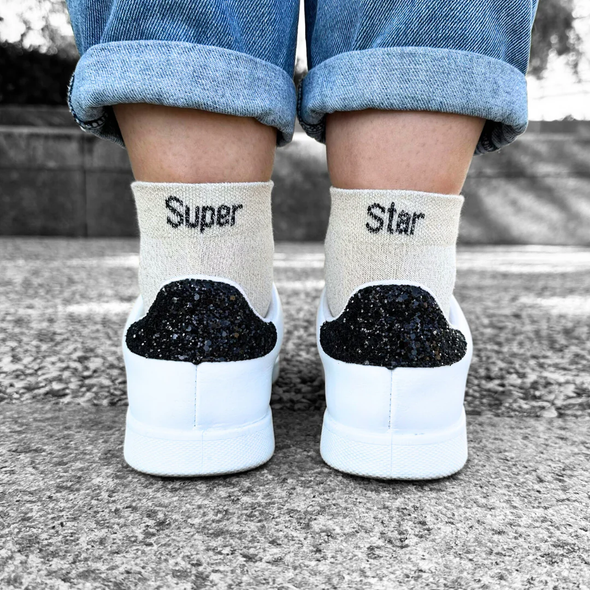 Chaussettes dépareillées Super Star