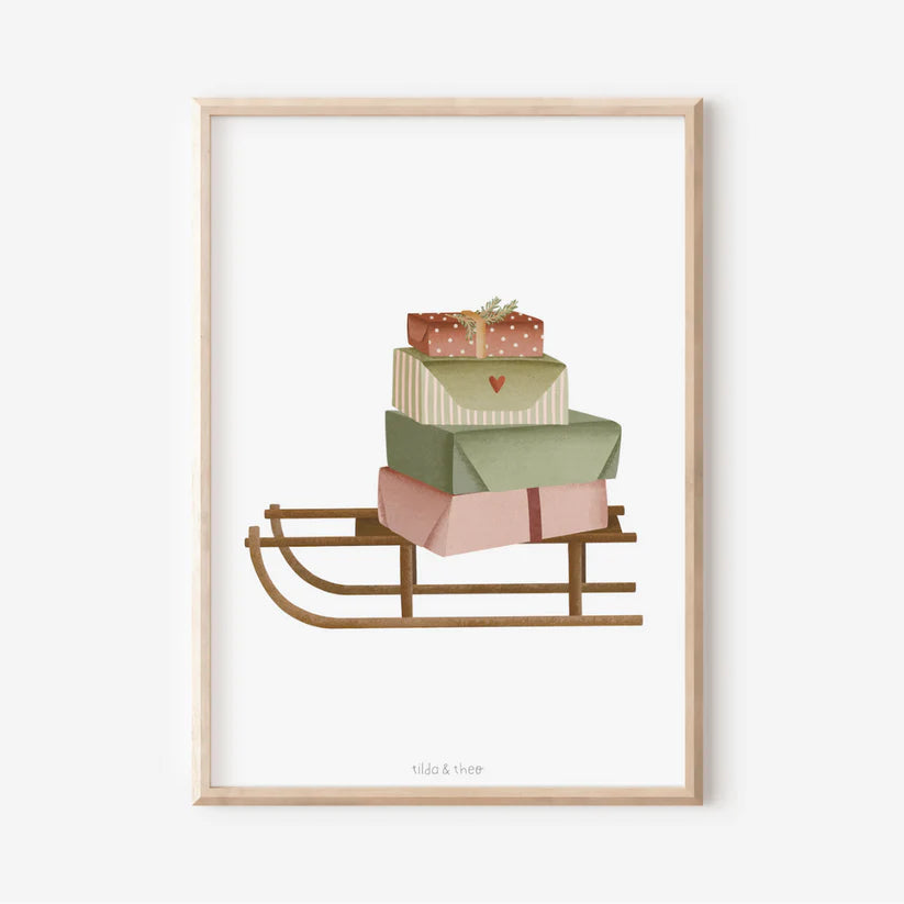 Affiche A4 Luge