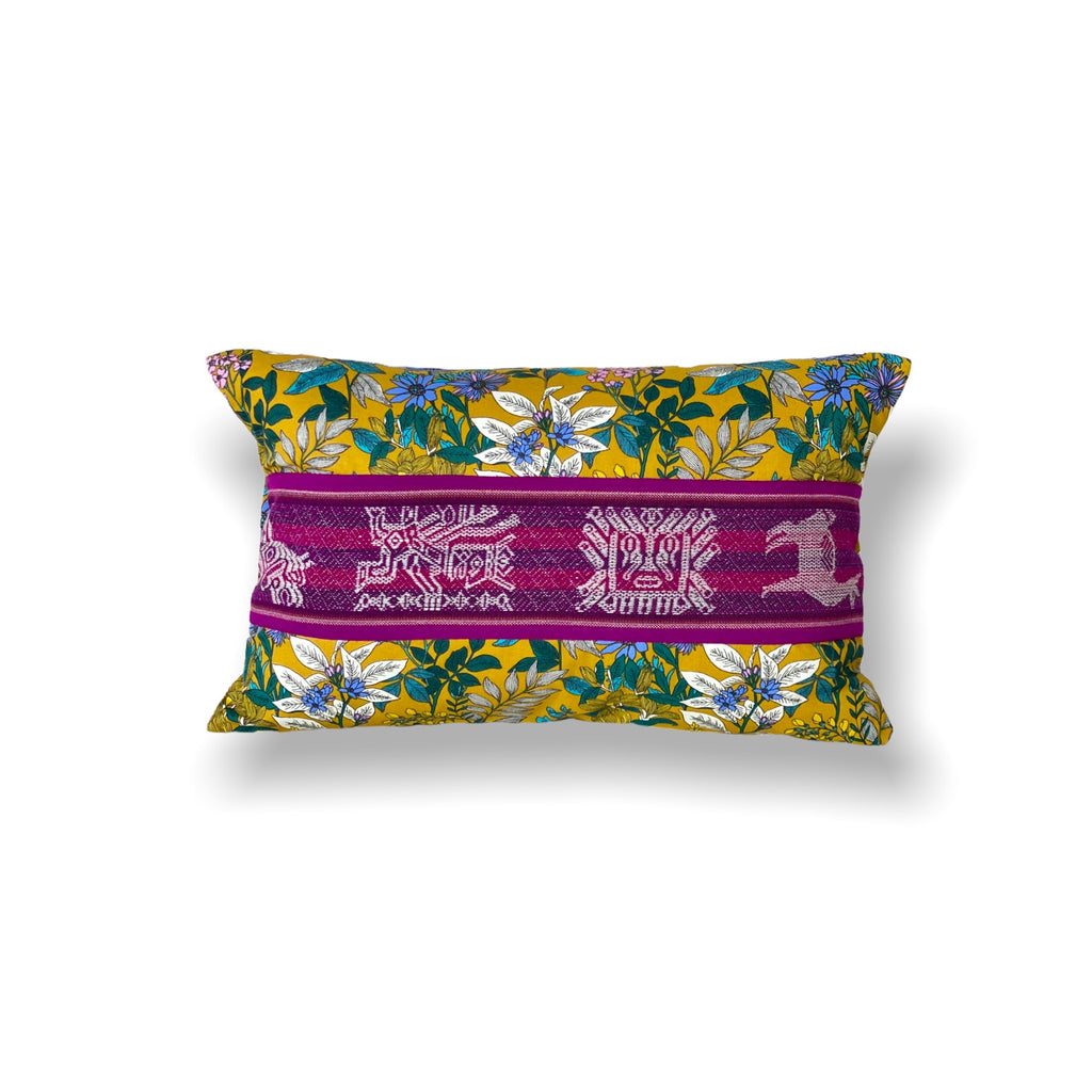 Housse de coussin Vida motif floral (30x50cm)