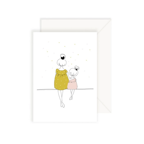 Carte Maman et Fille