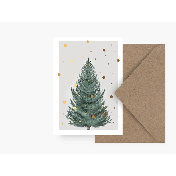 Carte de voeux - Sapin