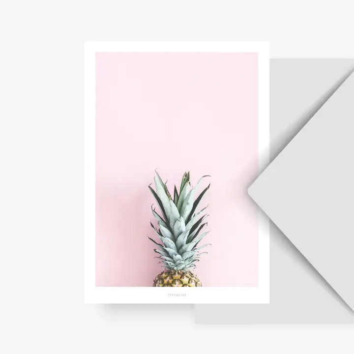 Carte postale - Ananas