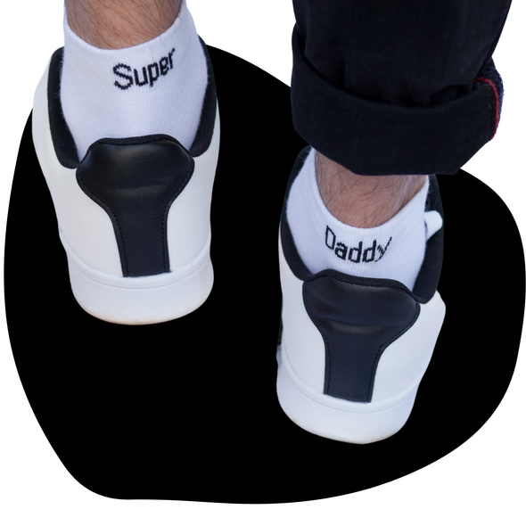 Chaussettes dépareillées Super Daddy