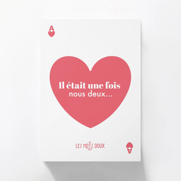 Carte postale "Il était une fois"