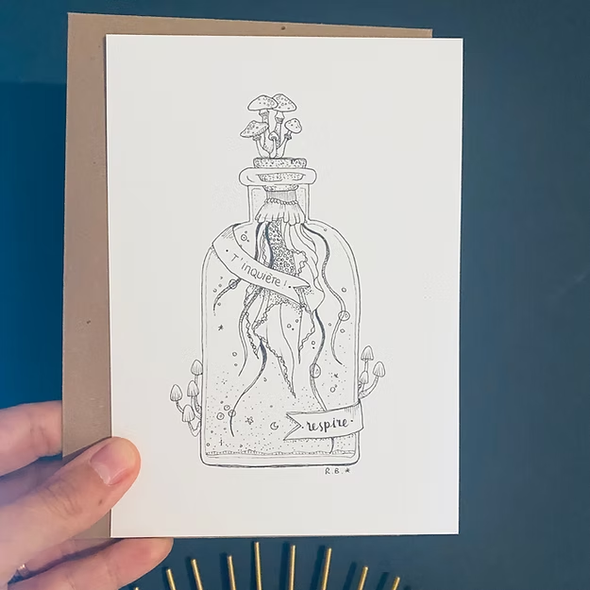 Carte de voeux - T'inquiète !