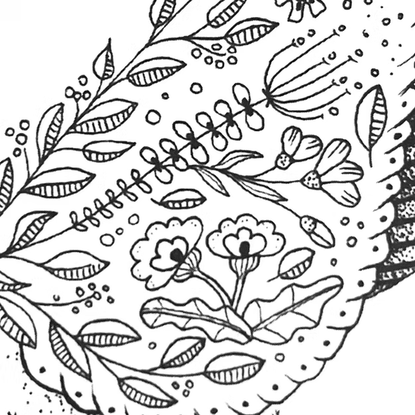 Carte de voeux - Colibri