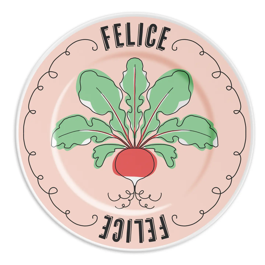 Assiette en porcelaine Felice