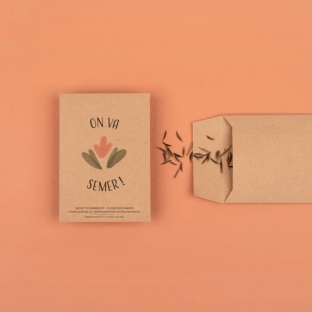 Sachet de graines - On va semer !