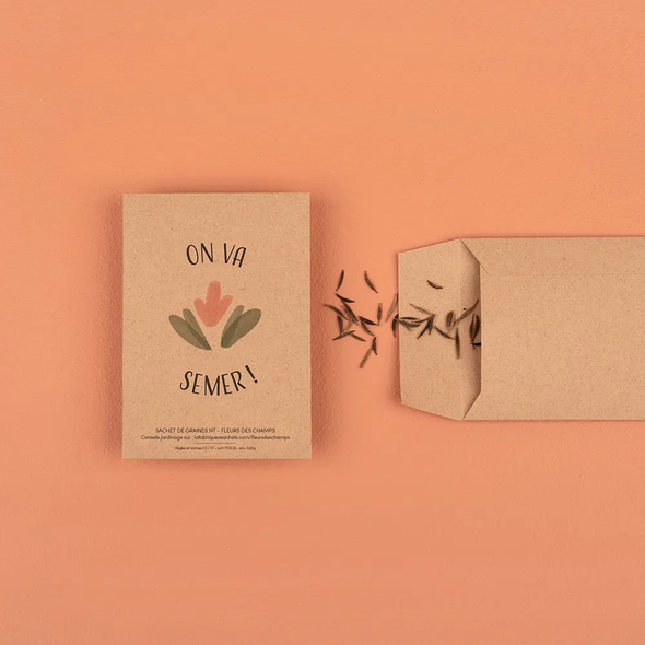 Sachet de graines - On va semer !