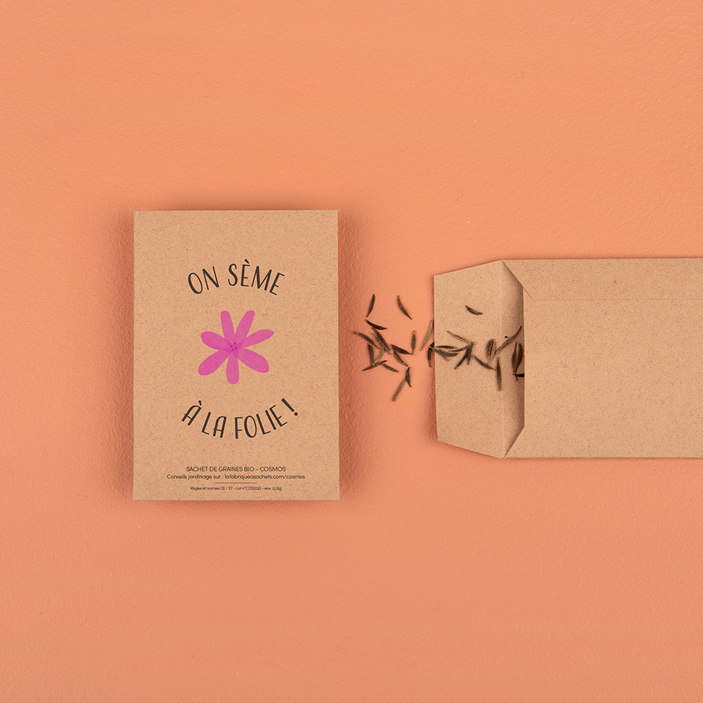 Sachet de graines - On sème à la folie !