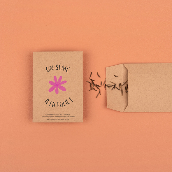 Sachet de graines - On sème à la folie !