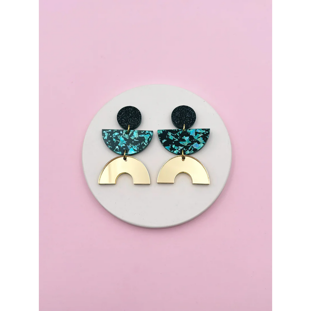 Boucles d'oreilles Ronette - Turquoise
