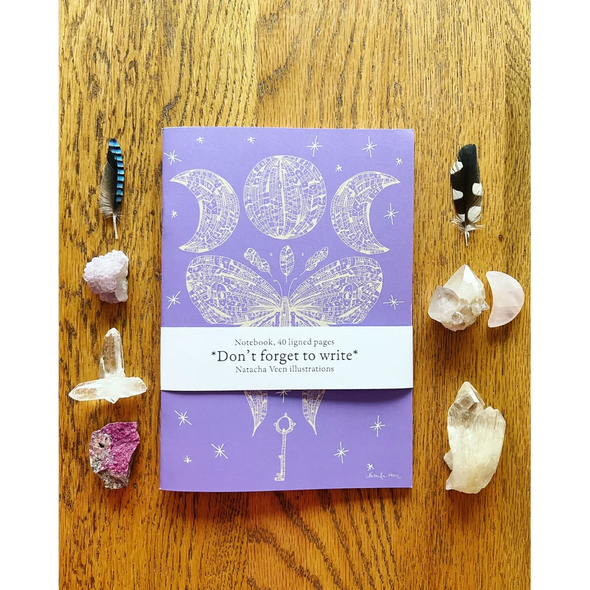 Cahier "Papillon & Lune"