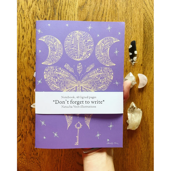 Cahier "Papillon & Lune"