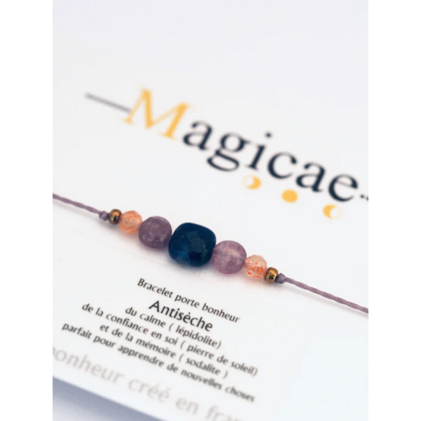 Bracelet porte bonheur - Antisèche