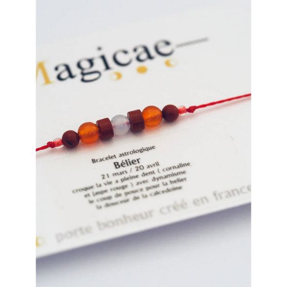 Bracelet porte bonheur Astrologique - Bélier