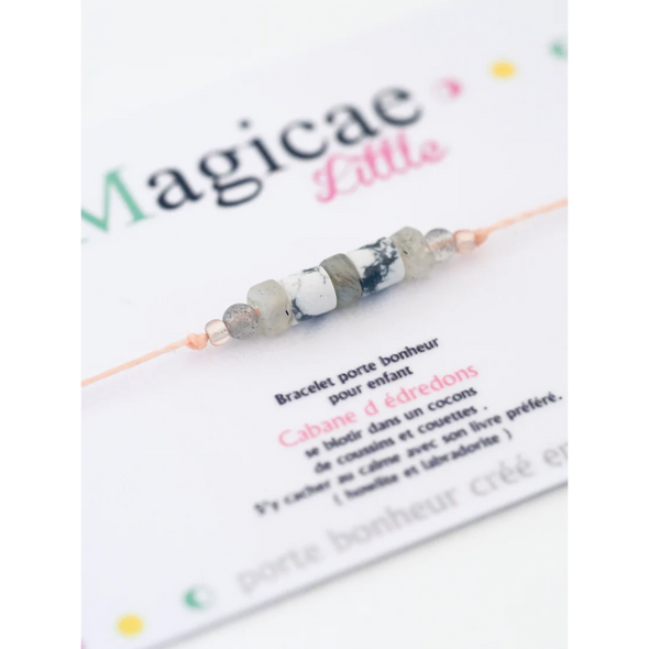 Bracelet porte bonheur Enfant - Cabane d'édredons