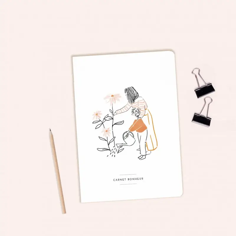Carnet "Bonheur"