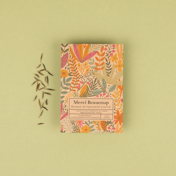 Sachet de graines - Merci beaucoup - Jungle