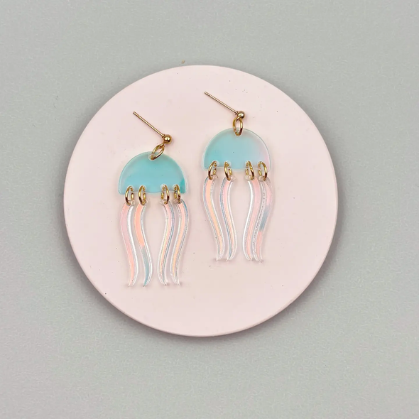 Boucles d'oreilles Méduses
