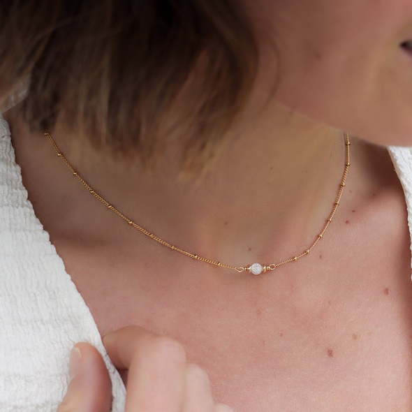 ENYA | Collier Cristal de roche