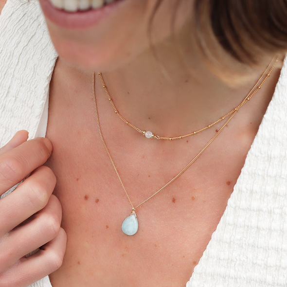 ENYA | Collier Cristal de roche