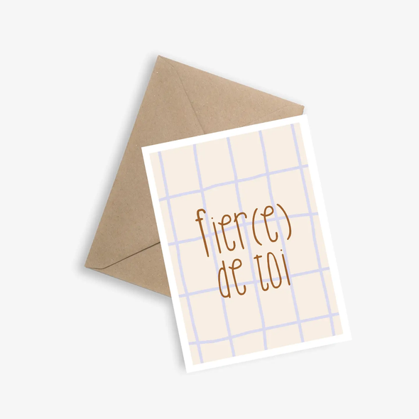 Carte Fier(e) de toi