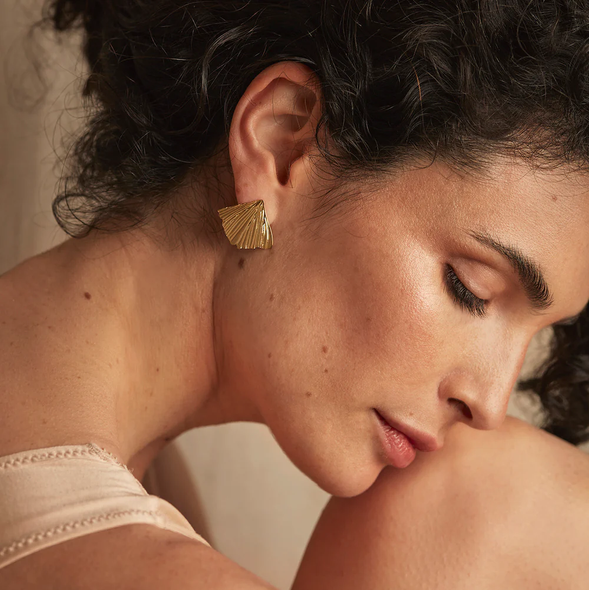 Boucles d'oreilles Ginkgo