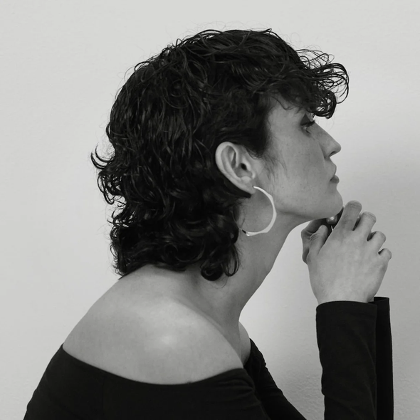 Grandes boucles d'oreilles créoles Dune