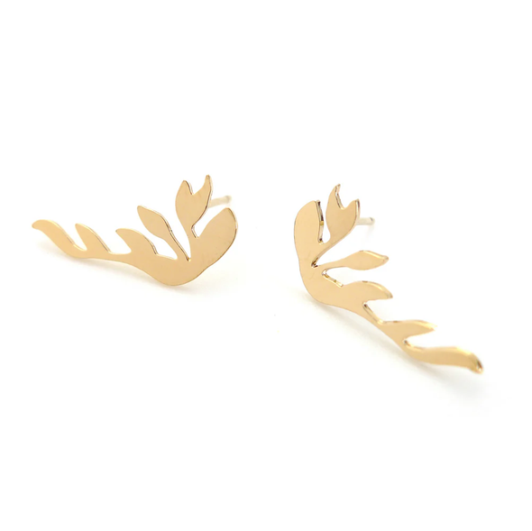 Petites boucles d'oreilles climbers Ohia
