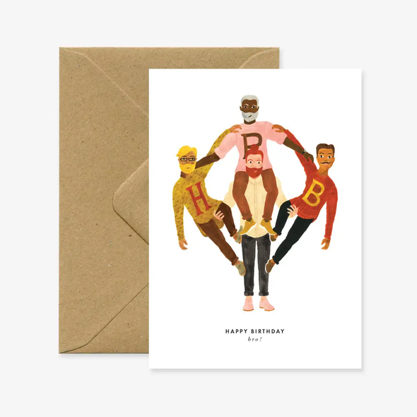 Carte Enveloppe Happy Birthday Bro !