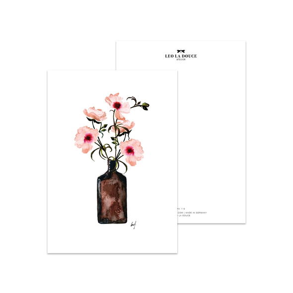 Carte postale - Anémone