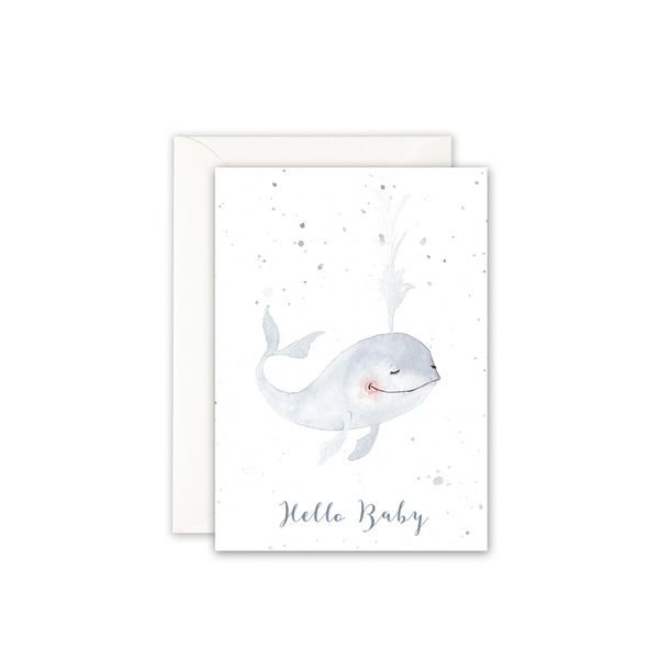 Carte de voeux Hello Baby