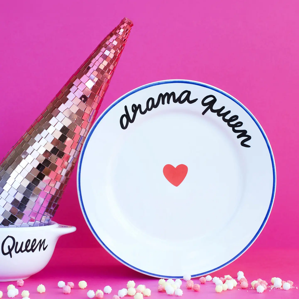 Assiette Drama Queen