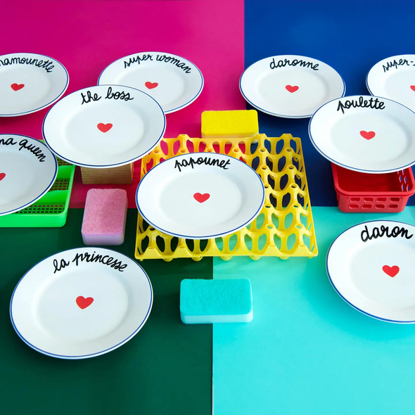 Assiette Drama Queen