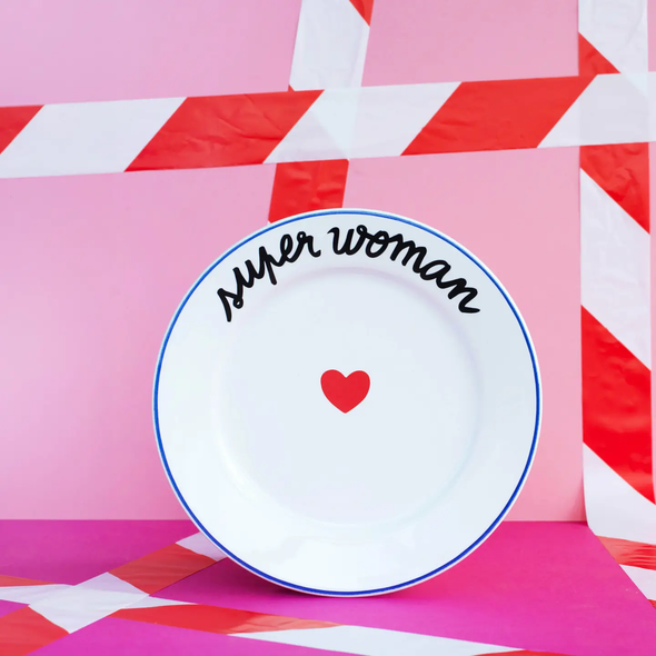 Assiette Super Woman