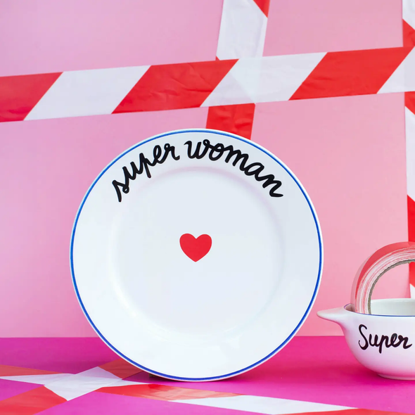 Assiette Super Woman