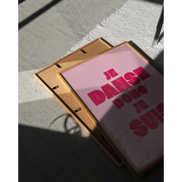 Affiche Je danse donc je suis