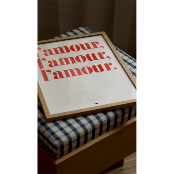 Affiche L'amour, l'amour, l'amour
