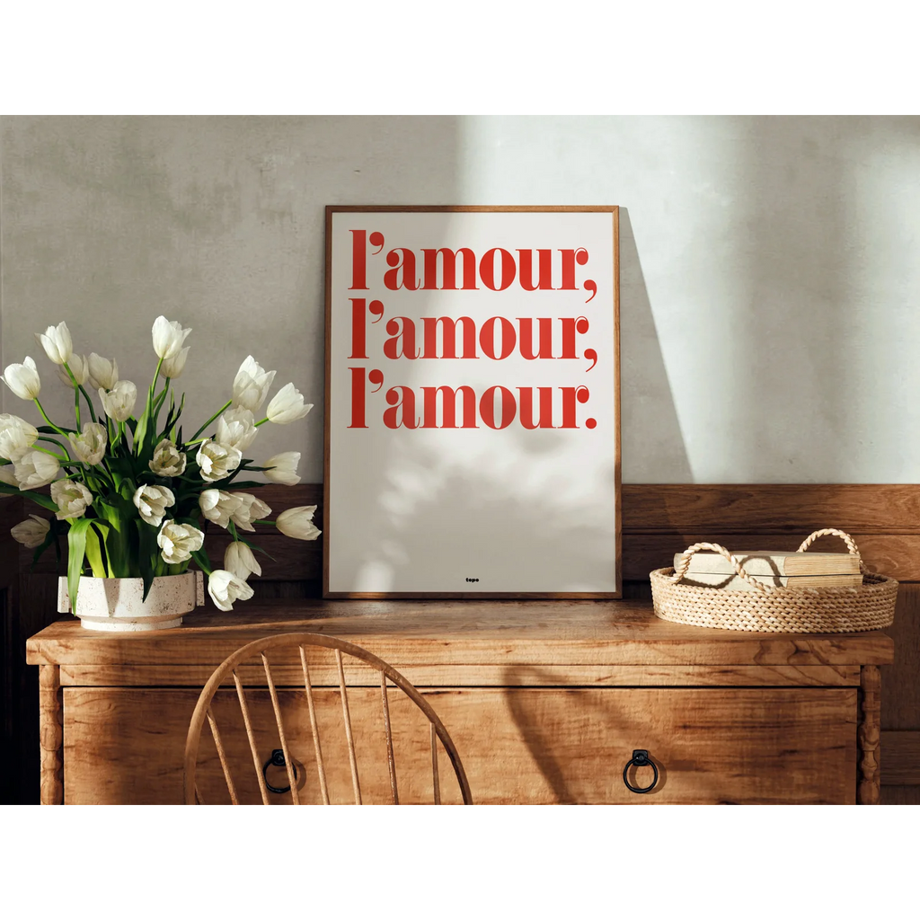 Affiche L'amour, l'amour, l'amour