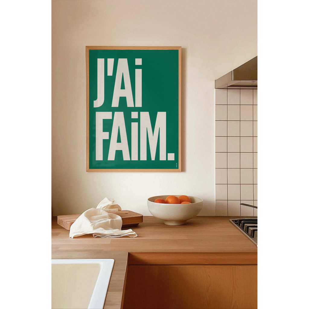 Affiche J'ai faim.