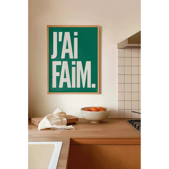 Affiche J'ai faim.