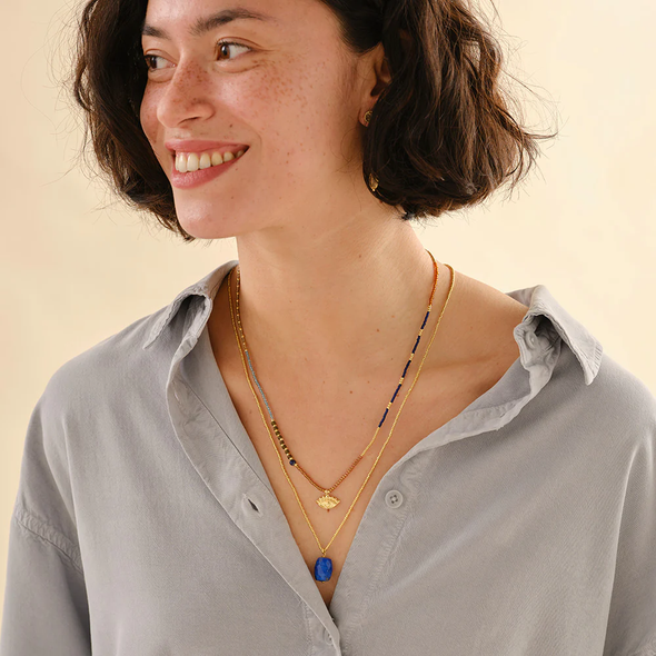 Collier Aventure Lapis-Lazuli