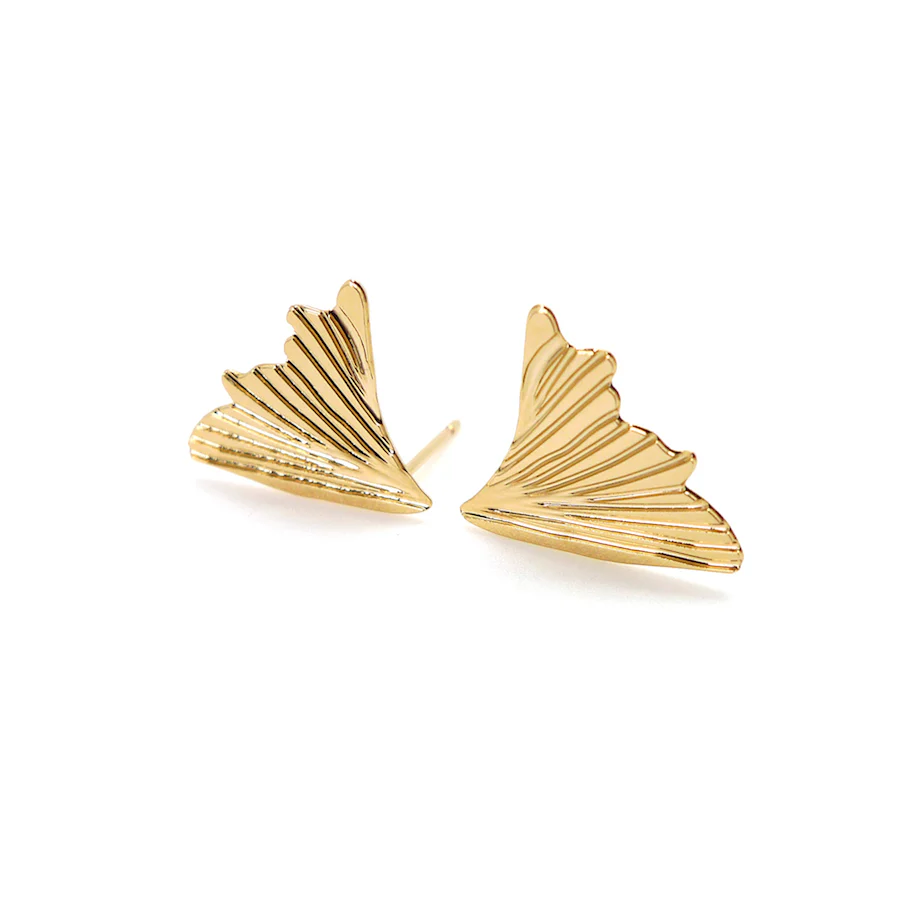 Boucles d'oreilles puces Fold