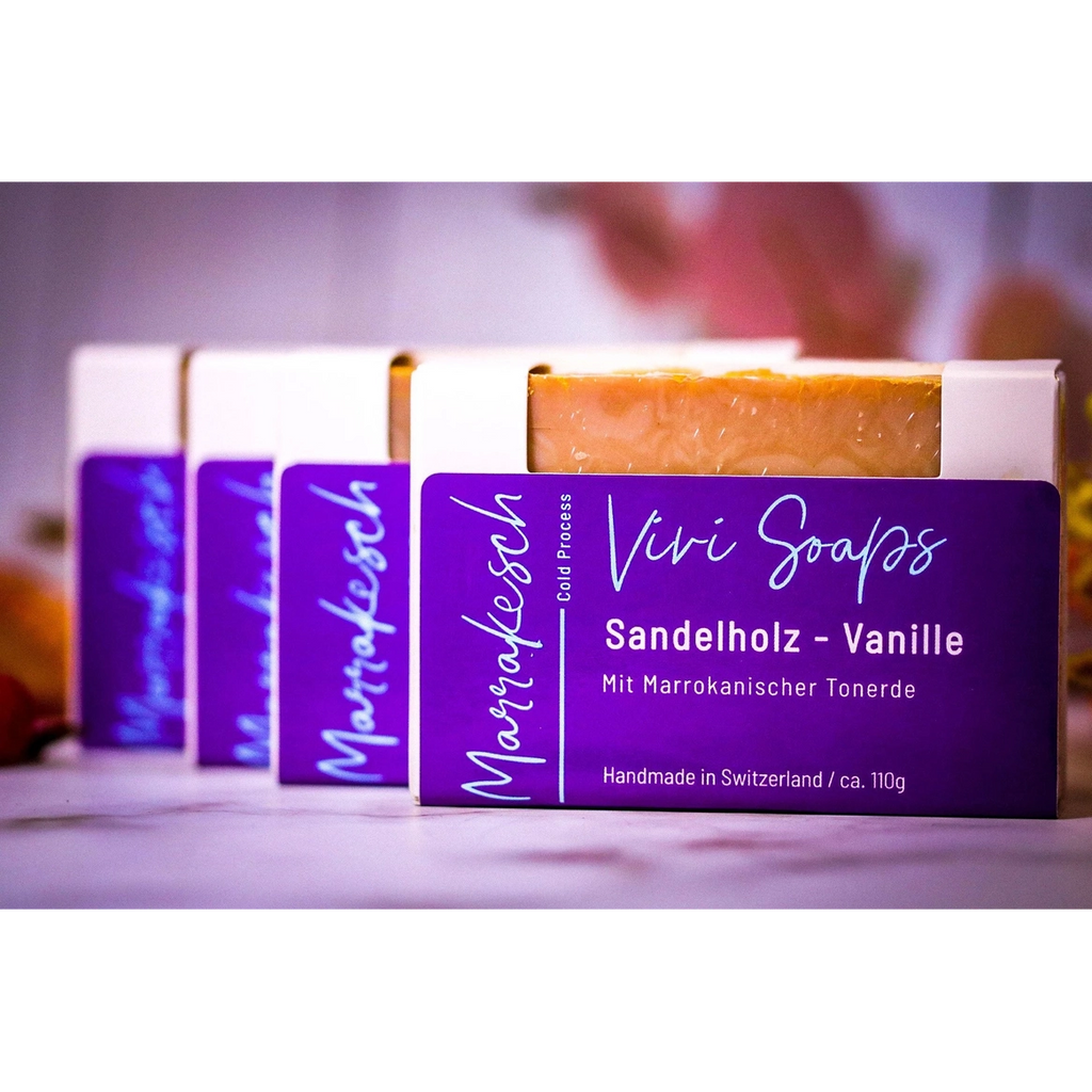 Savon Sandelholz (Bois de Santal) - Vanille