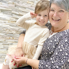 Bracelet code morse à gratter "Tu vas être Mamie !"