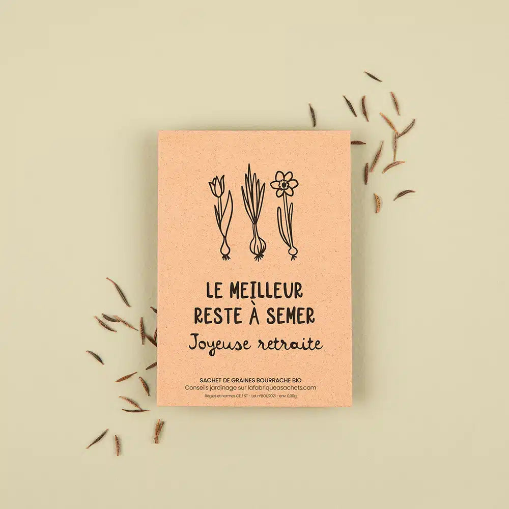 Sachet de graines - Le meilleur reste à semer